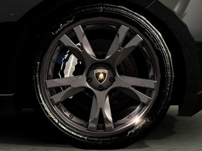 Wet tire